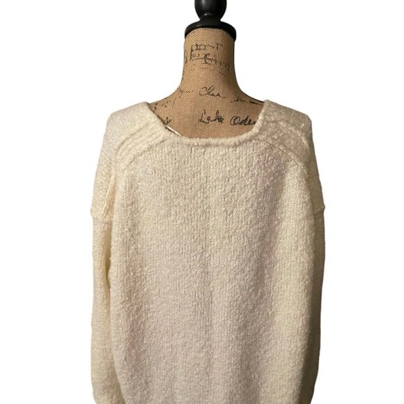 Free People Oversized V Neck Sweater‎ - Picture 5 of 7